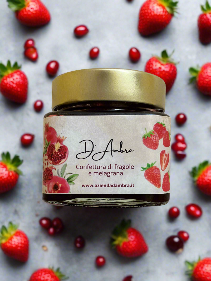 Confettura melagrane e fragole - D'Ambra