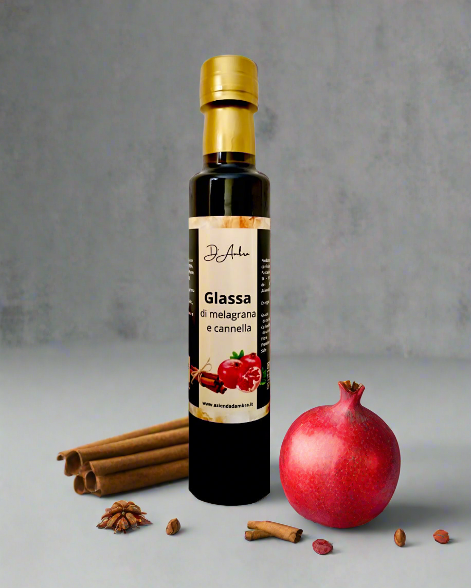 Glassa melagrana e cannella - D'Ambra