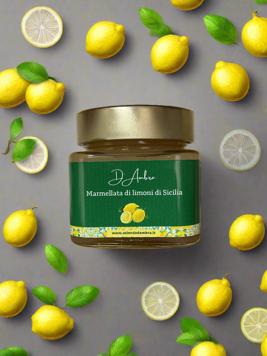 Marmellata con limoni di Sicilia - 280g