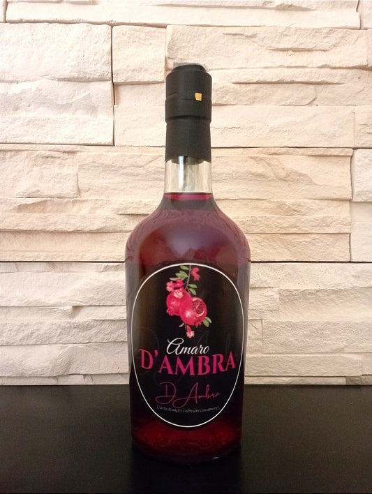 Amaro D'Ambra al melograno 50cl
