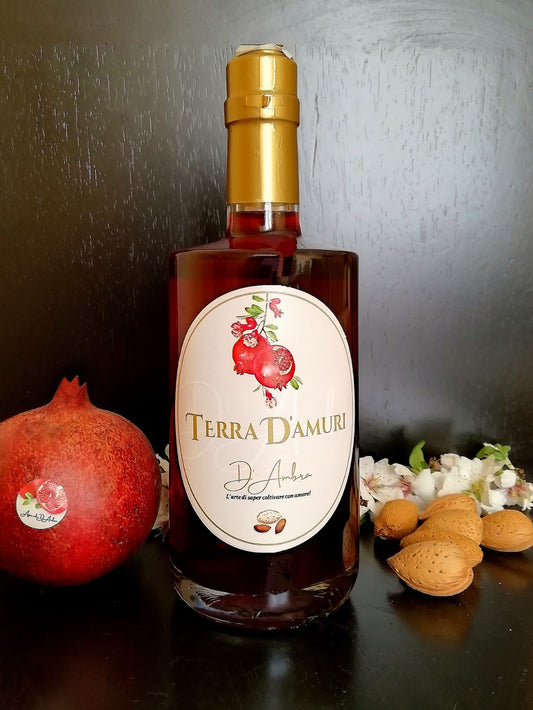 Terra D'Amuri -  liquore melagrana e mandorla 50cl - D'Ambra